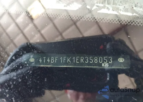 2014 Toyota Camry Le из США, поврежденный, VIN 4T4BF1FK1ER358053